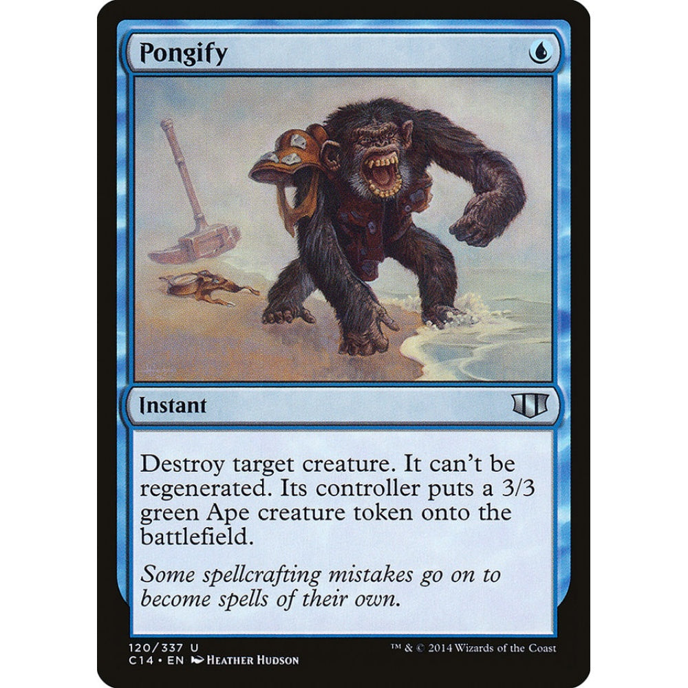 Pongify uncommon 120 Magic the Gathering Commander 2014