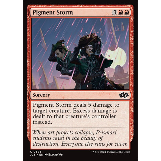 Pigment Storm, 585, common, Magic: The Gathering, Foundations Jumpstart