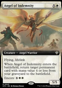 Angel of Indemnity - Commander: Outlaws of Thunder Junction: Extras (Rare) [XOTC-45]