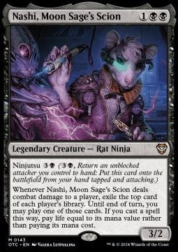 Nashi, Moon Sage's Scion - Commander: Outlaws of Thunder Junction (Mythic) [OTC-143]