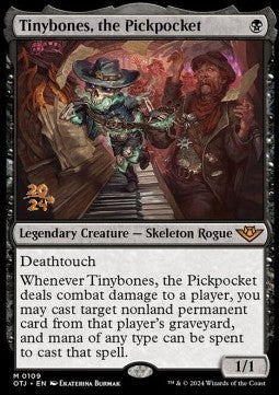 Tinybones, the Pickpocket (V.1) - Outlaws of Thunder Junction: Promos (Mythic) [POTJ-109]
