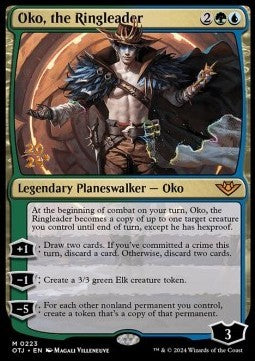 Oko, the Ringleader (V.1) - Outlaws of Thunder Junction: Promos (Mythic) [POTJ-223]