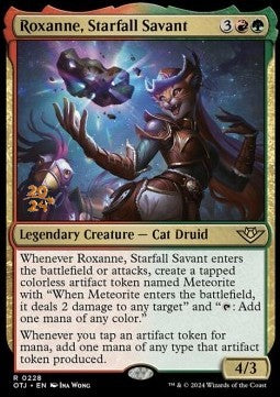 Roxanne, Starfall Savant (V.1) - Outlaws of Thunder Junction: Promos (Rare) [POTJ-228]