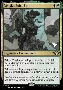 Vraska Joins Up (V.2) - Outlaws of Thunder Junction: Promos (Rare) [POTJ-236]