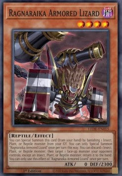 Ragnaraika Armored Lizard - Legacy of Destruction (Common) [LEDE-015]