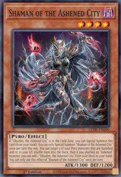 Shaman of the Ashened City - Legacy of Destruction (Super Rare) [LEDE-090]