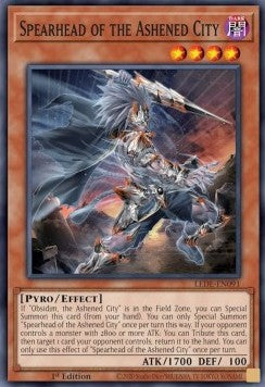 Spearhead of the Ashened City - Legacy of Destruction (Super Rare) [LEDE-091]