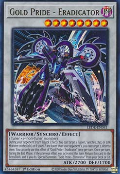 Gold Pride - Eradicator (V.1 - Ultra Rare) - Legacy of Destruction (Ultra Rare) [LEDE-041]