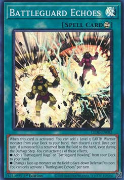 Battleguard Echoes - Legacy of Destruction (Super Rare) [LEDE-082]