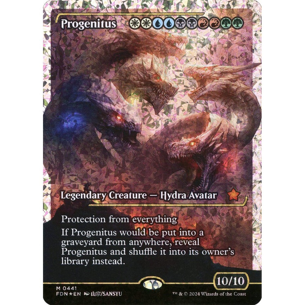 Progenitus, 441, mythic, Magic: The Gathering, Foundations