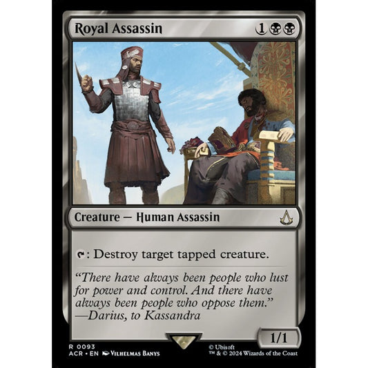 Royal Assassin rare 93 Magic the Gathering Assassin's Creed