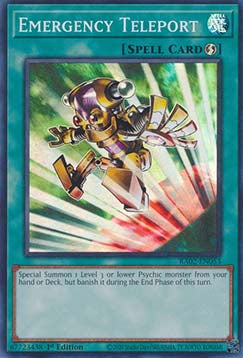 Emergency Teleport (V.1 - Super Rare) - 25th Anniversary Rarity Collection II (Super Rare) [RA02-053]
