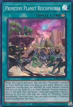 Primitive Planet Reichphobia (V.1 - Super Rare) - 25th Anniversary Rarity Collection II (Super Rare) [RA02-067]