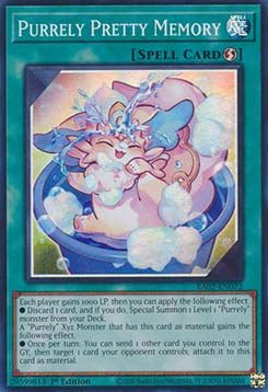 Purrely Pretty Memory (V.1 - Super Rare) - 25th Anniversary Rarity Collection II (Super Rare) [RA02-072]