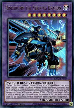 Rindbrumm the Striking Dragon (V.2 - Ultra Rare) - 25th Anniversary Rarity Collection II (Ultra Rare) [RA02-025]
