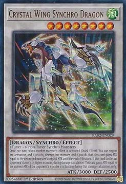 Crystal Wing Synchro Dragon (V.2 - Ultra Rare) - 25th Anniversary Rarity Collection II (Ultra Rare) [RA02-029]
