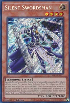 Silent Swordsman (V.3 - Secret Rare) - 25th Anniversary Rarity Collection II (Secret Rare) [RA02-011]