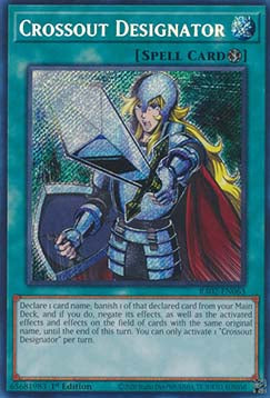 Crossout Designator (V.3 - Secret Rare) - 25th Anniversary Rarity Collection II (Secret Rare) [RA02-063]