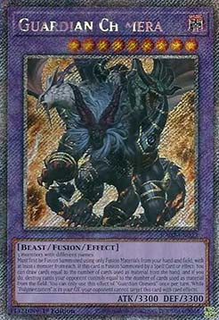 Guardian Chimera (V.4 - Platinum Secret Rare) - 25th Anniversary Rarity Collection II (Platinum Secret Rare) [RA02-023]