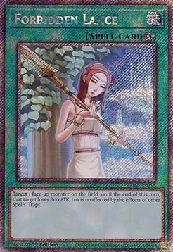 Forbidden Lance (V.4 - Platinum Secret Rare) - 25th Anniversary Rarity Collection II (Platinum Secret Rare) [RA02-058]