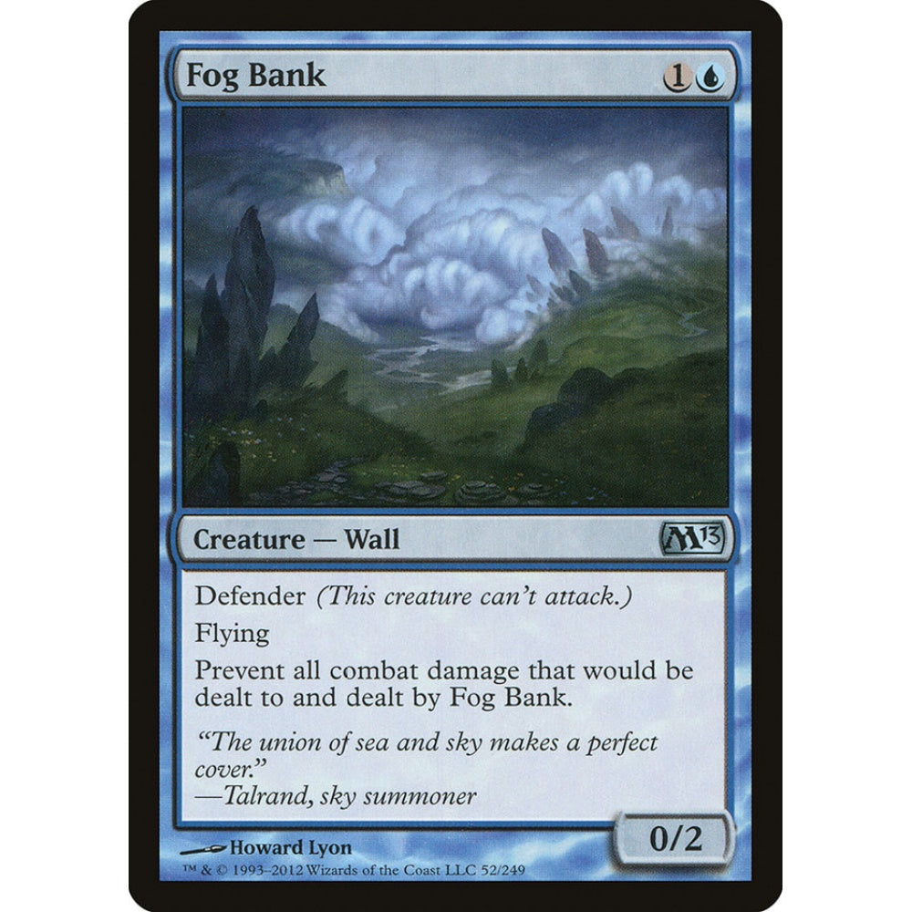 Fog Bank uncommon 52 Magic the Gathering Magic 2013