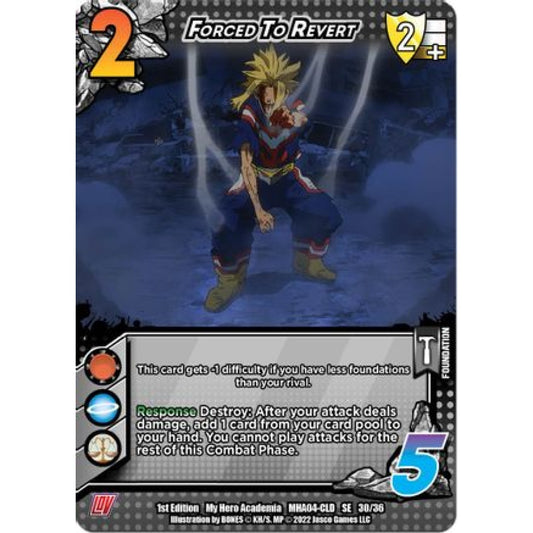 Forced to Revert, 30/36, SE, UniVersus, MHA04 League of Villains