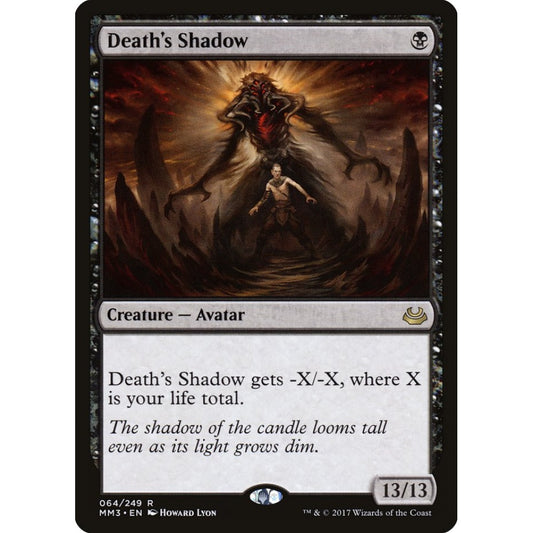 Death's Shadow rare 64 Magic the Gathering Modern Masters 2017