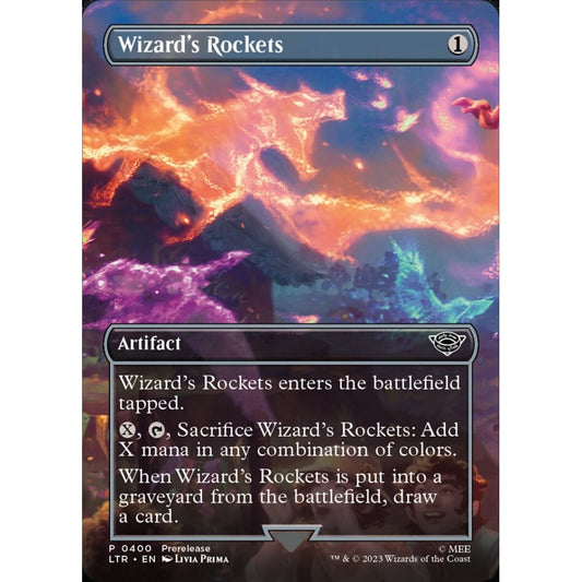 Wizard's Rockets, common, 400, Magic the Gathering, The Lord of the Rings: Tales of Middle-earth
