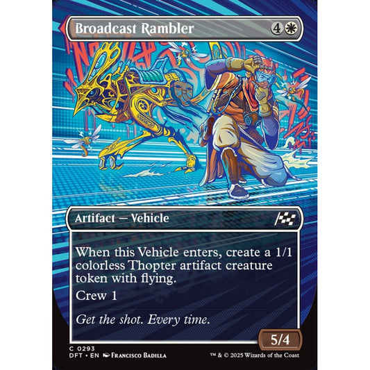 Broadcast Rambler, 293, common, Magic: The Gathering, Aetherdrift