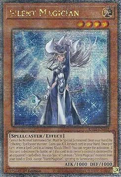 Silent Magician (V.5 - Quarter Century Secret Rare) - 25th Anniversary Rarity Collection II (Quarter Century Secret Rare) [RA02-012]