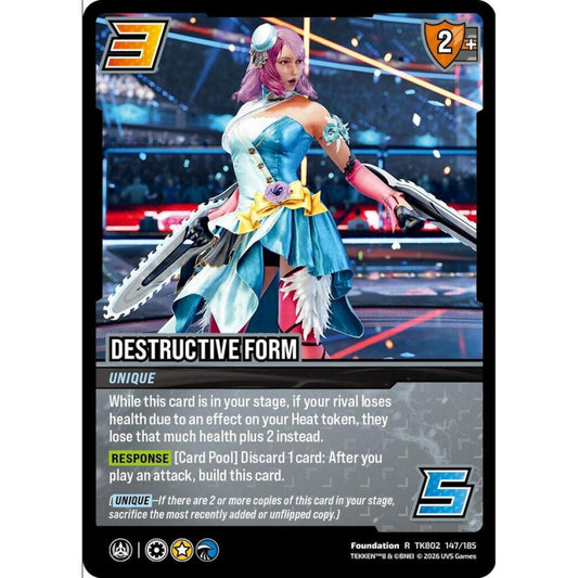 Destructive Form 147/185 TK802 Universus Tekken 8 Foundation R