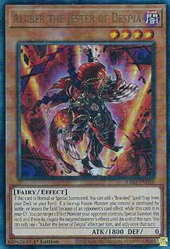 Aluber the Jester of Despia (V.7 - Ultimate Rare)