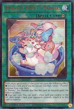 Purrely Pretty Memory (V.7 - Ultimate Rare) - 25th Anniversary Rarity Collection II (Ultimate Rare) [RA02-072]