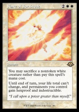Flare of Fortitude (V.2) - Modern Horizons 3: Extras (Rare) [XMH3-391]
