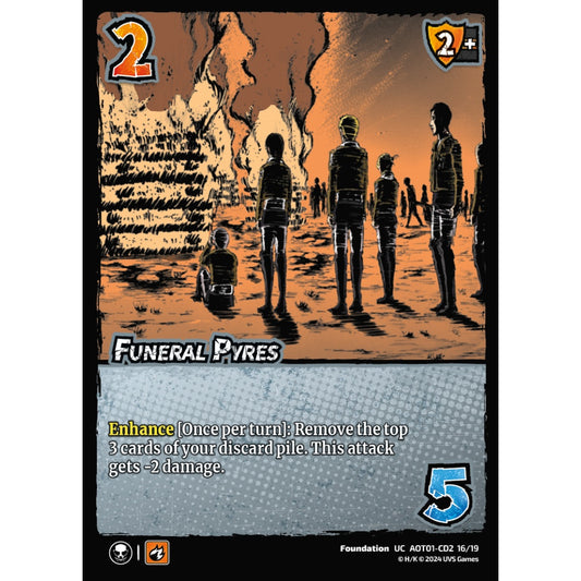 Funeral Pyres, 16/19, UC, UniVersus, Attack on Titan: Battle for Humanity