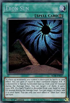 Ebon Sun - Battles of Legend: Terminal Revenge (Secret Rare) [BLTR-027]