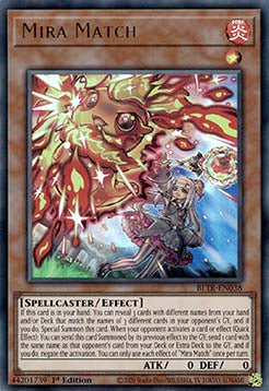 Mira Match - Battles of Legend: Terminal Revenge (Ultra Rare) [BLTR-038]