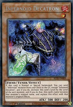 Infernoid Decatron (V.1 - Secret Rare) - Battles of Legend: Terminal Revenge (Secret Rare) [BLTR-069]