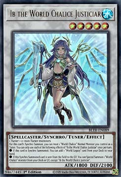 Ib the World Chalice Justiciar (V.1 - Ultra Rare) - Battles of Legend: Terminal Revenge (Ultra Rare) [BLTR-089]