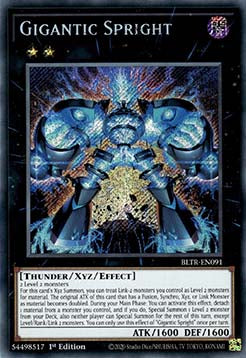 Gigantic Spright (V.1 - Secret Rare) - Battles of Legend: Terminal Revenge (Secret Rare) [BLTR-091]