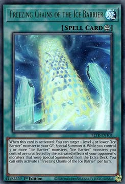 Freezing Chains of the Ice Barrier - Battles of Legend: Terminal Revenge (Ultra Rare) [BLTR-103]