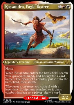 Kassandra, Eagle Bearer (V.2) - Universes Beyond: Assassin's Creed: Extras (Mythic) [XACR-240]