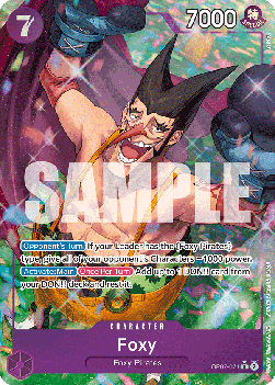 Foxy (OP07-071) (V.2) - 500 Years into the Future (Alternate Art) [OP07-071]