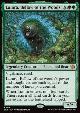 Lumra, Bellow of the Woods - Bloomburrow (Mythic) [BLB-183]