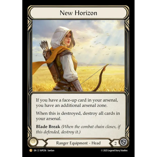 New Horizon SUP256 Legendary Flesh & Blood Trading Card Game Super Slam in Regular Art