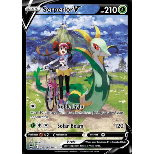 Serperior V Secret Illustration Rare TG13/TG30 Pokemon Card Game Silver Tempest