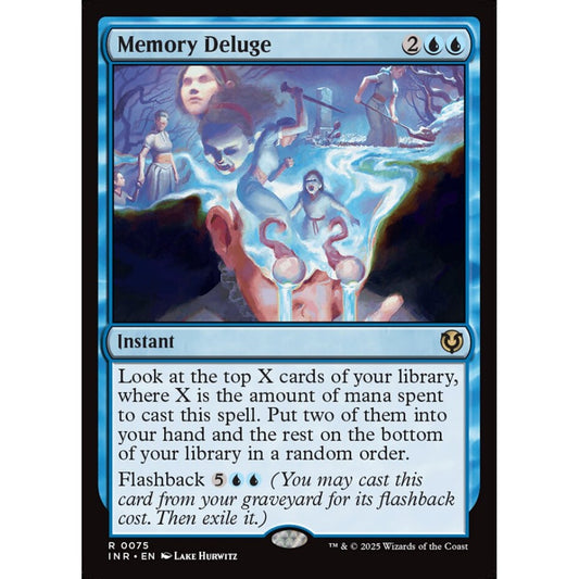 Memory Deluge, 75, rare, Magic: The Gathering, Innistrad Remastered