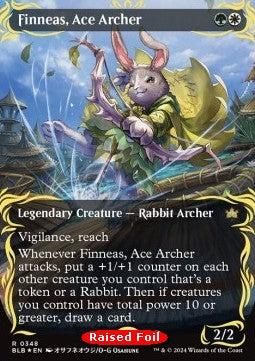 Finneas, Ace Archer (V.2) - Bloomburrow: Extras (Rare) [XBLB-348]