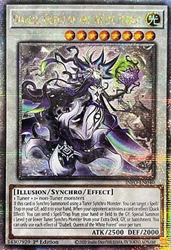 Diabell, Queen of the White Forest (V.2 - Quarter Century Secret Rare) - The Infinite Forbidden (Quarter Century Secret Rare) [INFO-040]