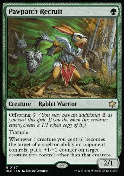 Pawpatch Recruit - Bloomburrow (Rare) [BLB-187]